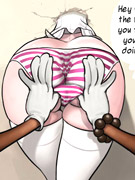 See chick's slippery cooch gets fingered in adult comics