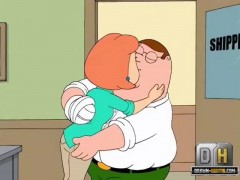 Slutty lois griffin from porn family guy loves giving head
