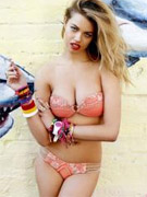 Hailey clauson dislplays her banging body in different types of hot bikinis.