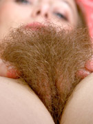 Beautifully hairy sasha shows you her love for her thick bush in her bedroom. what a beautiful, natural girl.