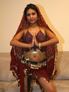 Chubby indian chick gets absolutely naked to show off her delights