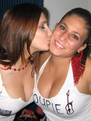 Nice party with drunk whores playing lesbians becomes xxx party