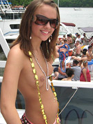 Those college girls striping making a real sex fun on the love yacht!