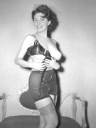 Pretty daring babes wearing sexy outfits in the fifties