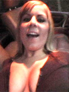Big boobed lusty hottie asked stranger for a ride and gets her pussy plowed outdoors.